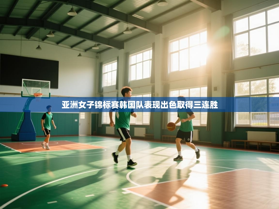亚洲女子锦标赛韩国队表现出色取得三连胜 第2张